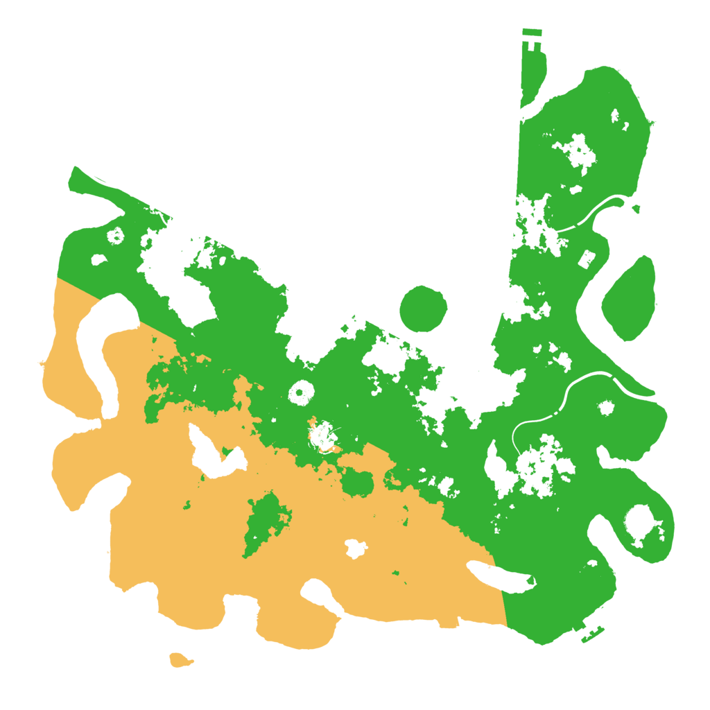 Biome Rust Map: Procedural Map, Size: 4250, Seed: 726834856