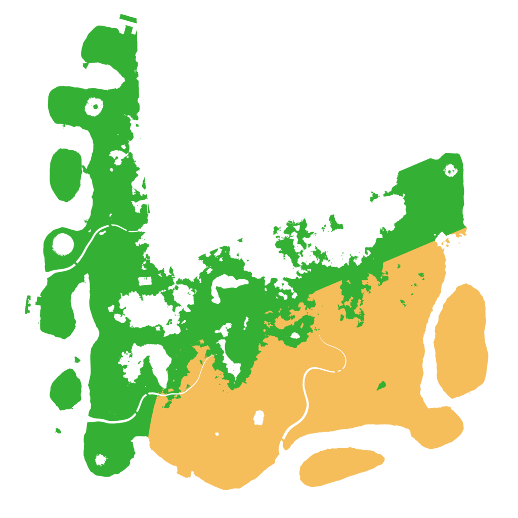 Biome Rust Map: Procedural Map, Size: 4250, Seed: 2765