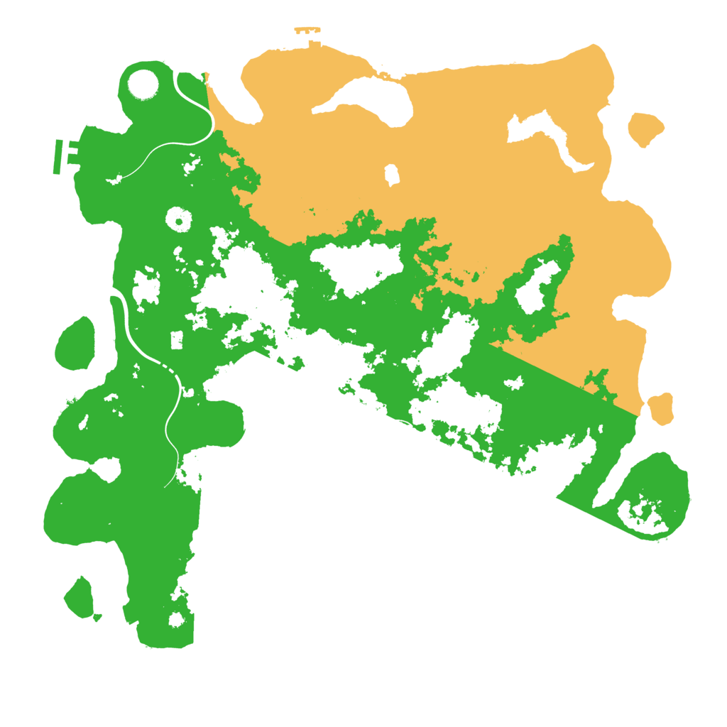 Biome Rust Map: Procedural Map, Size: 4250, Seed: 403338914