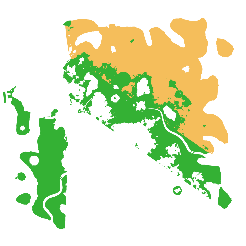 Biome Rust Map: Procedural Map, Size: 4500, Seed: 1998884638
