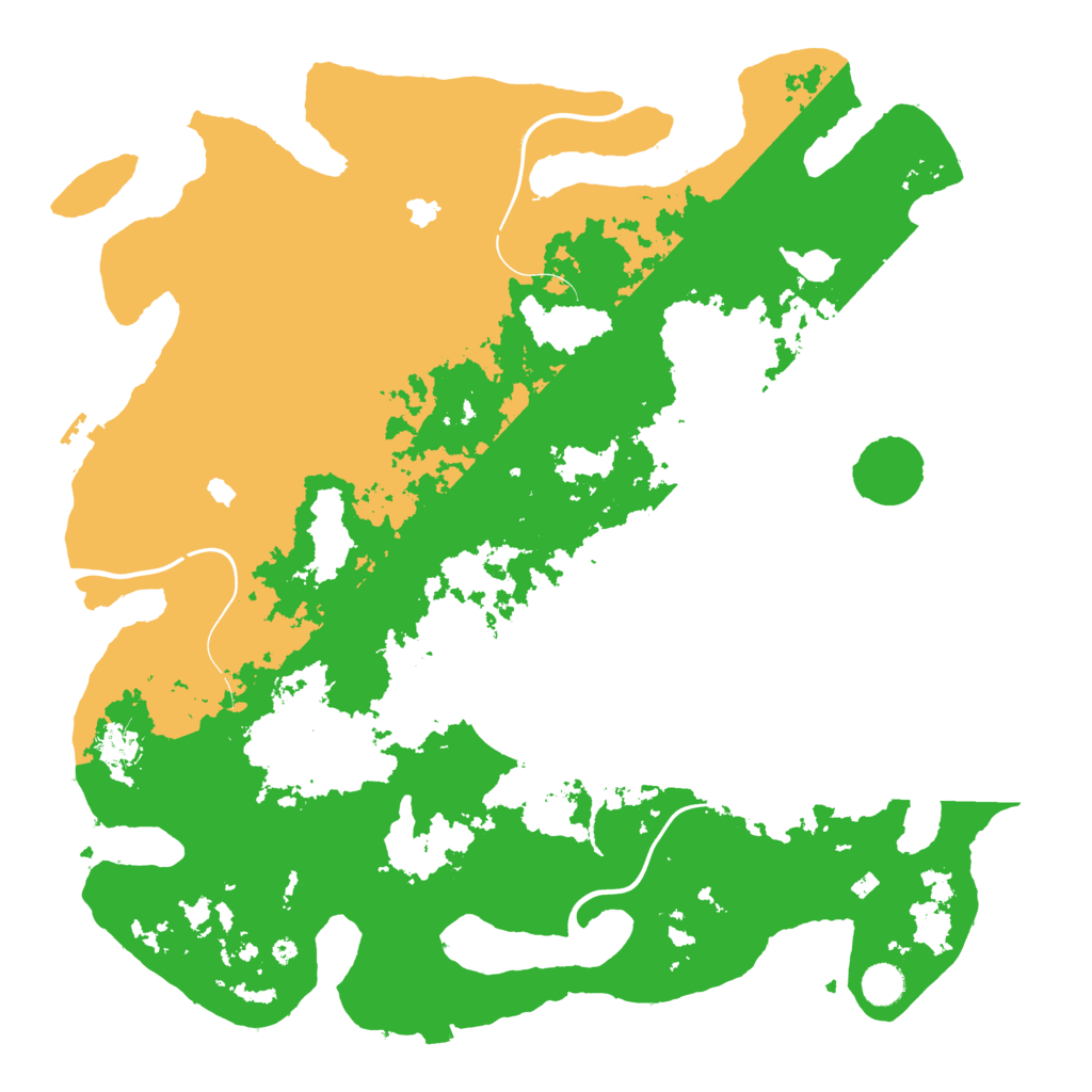 Biome Rust Map: Procedural Map, Size: 4500, Seed: 55007386