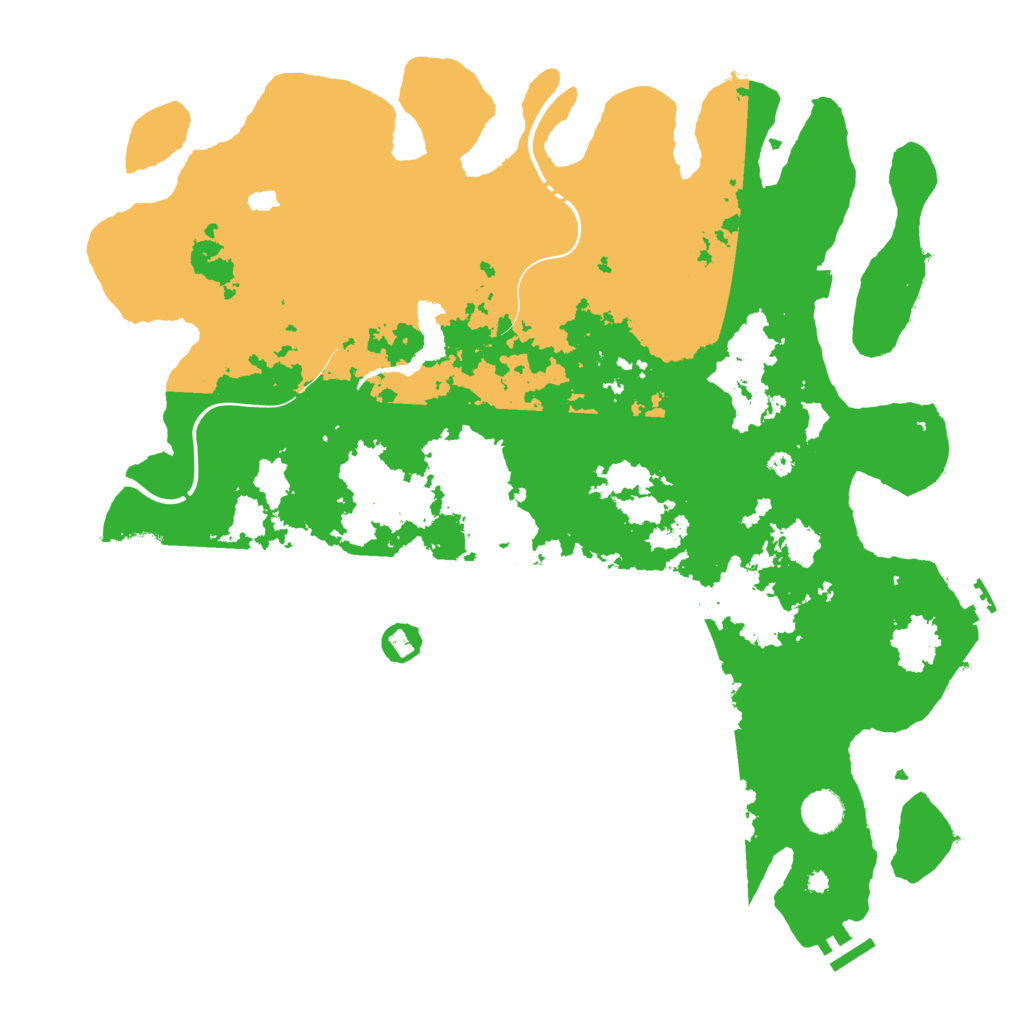 Biome Rust Map: Procedural Map, Size: 4250, Seed: 203392089