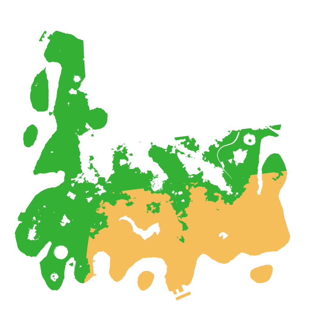 Biome Rust Map: Procedural Map, Size: 4000, Seed: 224085823