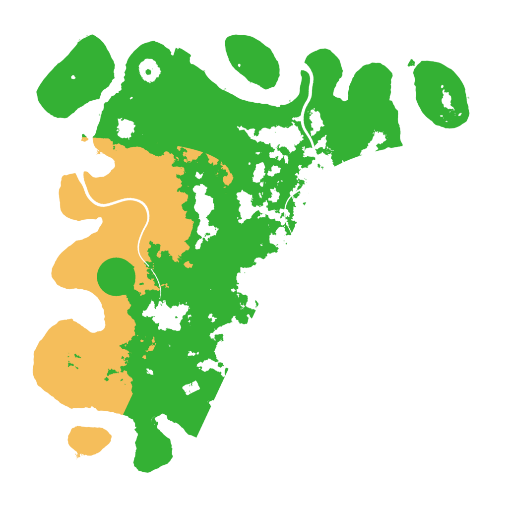 Biome Rust Map: Procedural Map, Size: 3500, Seed: 454324416