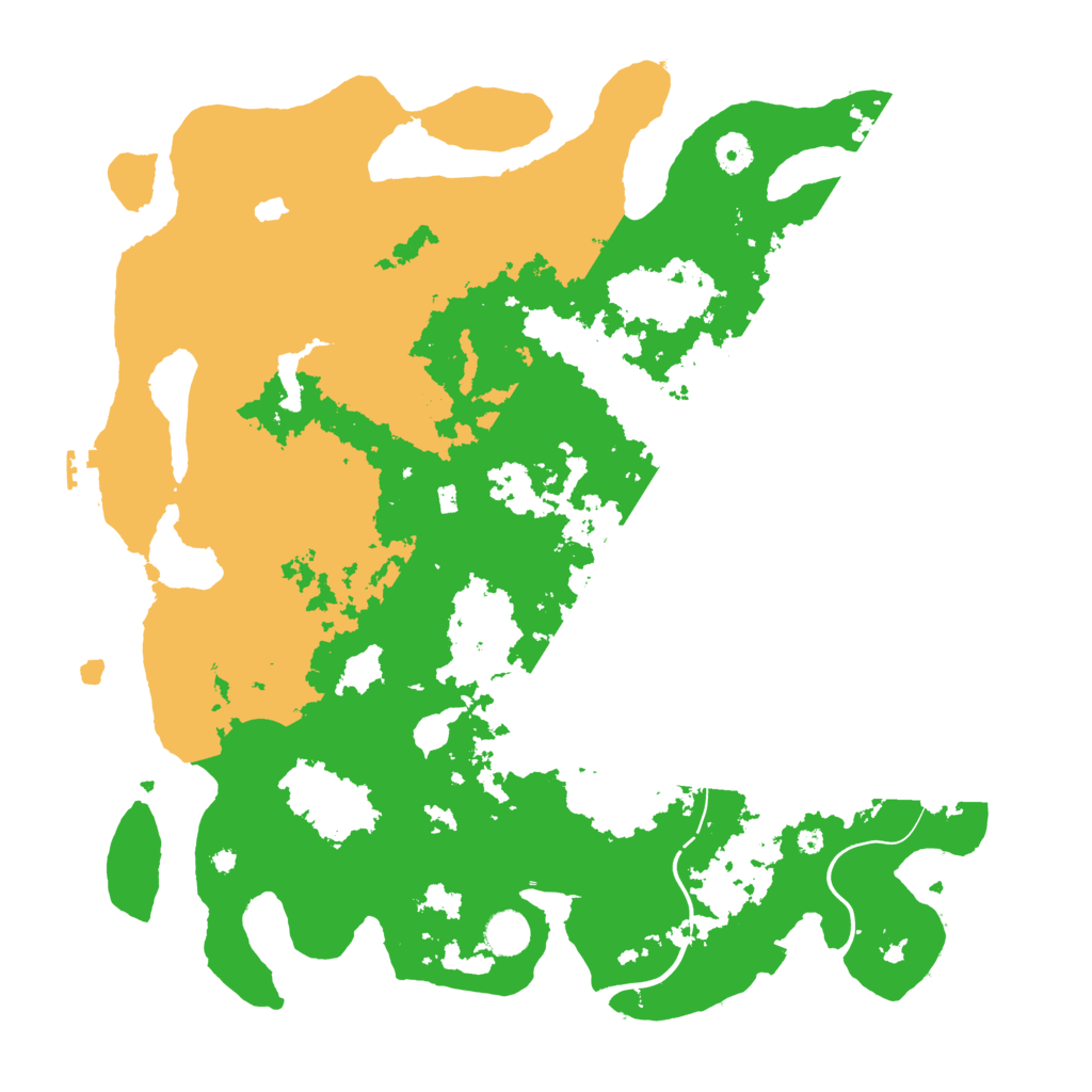 Biome Rust Map: Procedural Map, Size: 4253, Seed: 1333205436