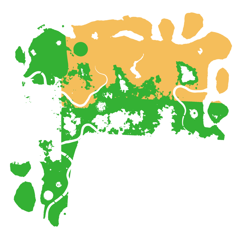 Biome Rust Map: Procedural Map, Size: 4500, Seed: 2002618115