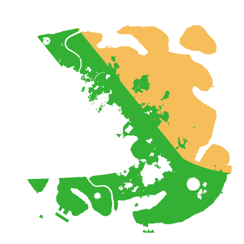 Biome Rust Map: Procedural Map, Size: 3300, Seed: 1756554384