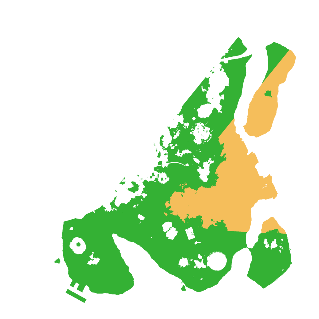 Biome Rust Map: Procedural Map, Size: 3000, Seed: 2017558395