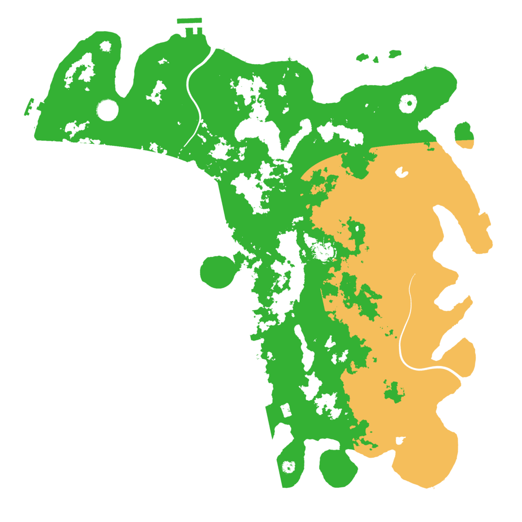 Biome Rust Map: Procedural Map, Size: 4250, Seed: 1662521478