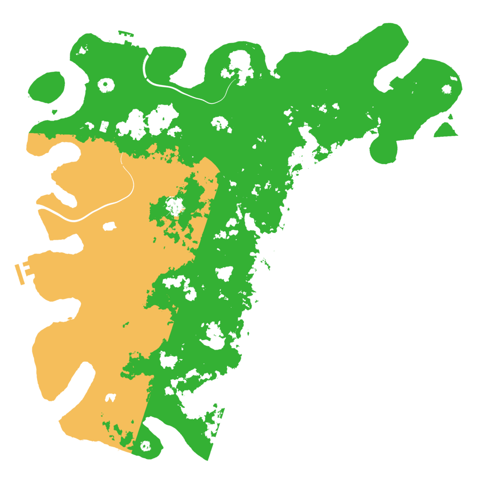 Biome Rust Map: Procedural Map, Size: 4800, Seed: 1146625717