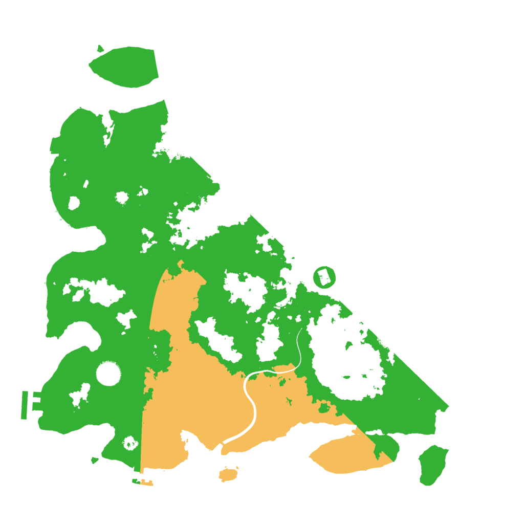 Biome Rust Map: Procedural Map, Size: 3750, Seed: 2126996507