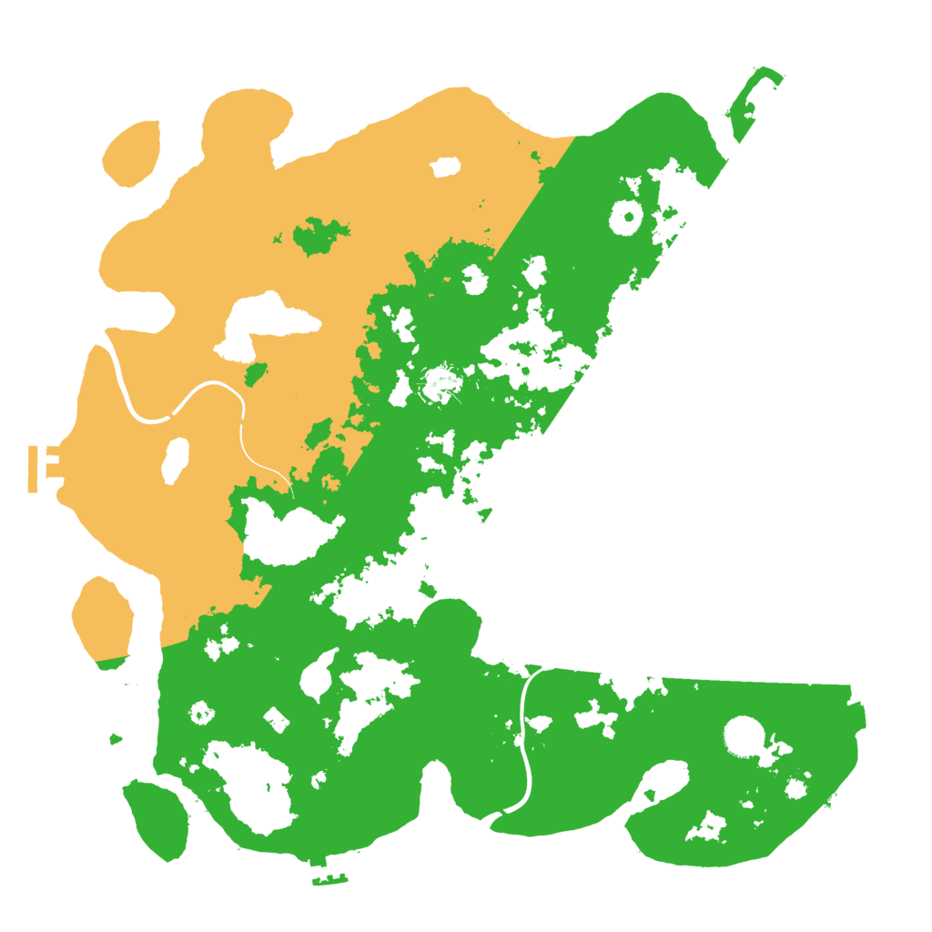 Biome Rust Map: Procedural Map, Size: 4000, Seed: 1553390780