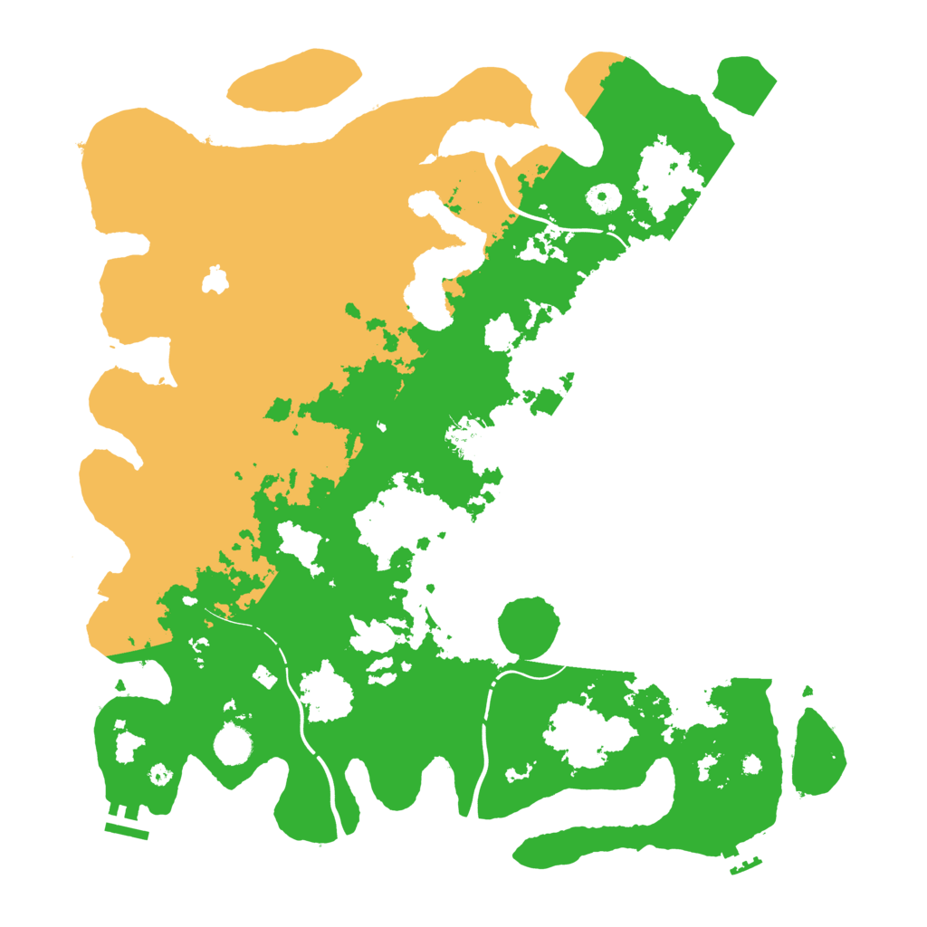 Biome Rust Map: Procedural Map, Size: 4250, Seed: 5021988