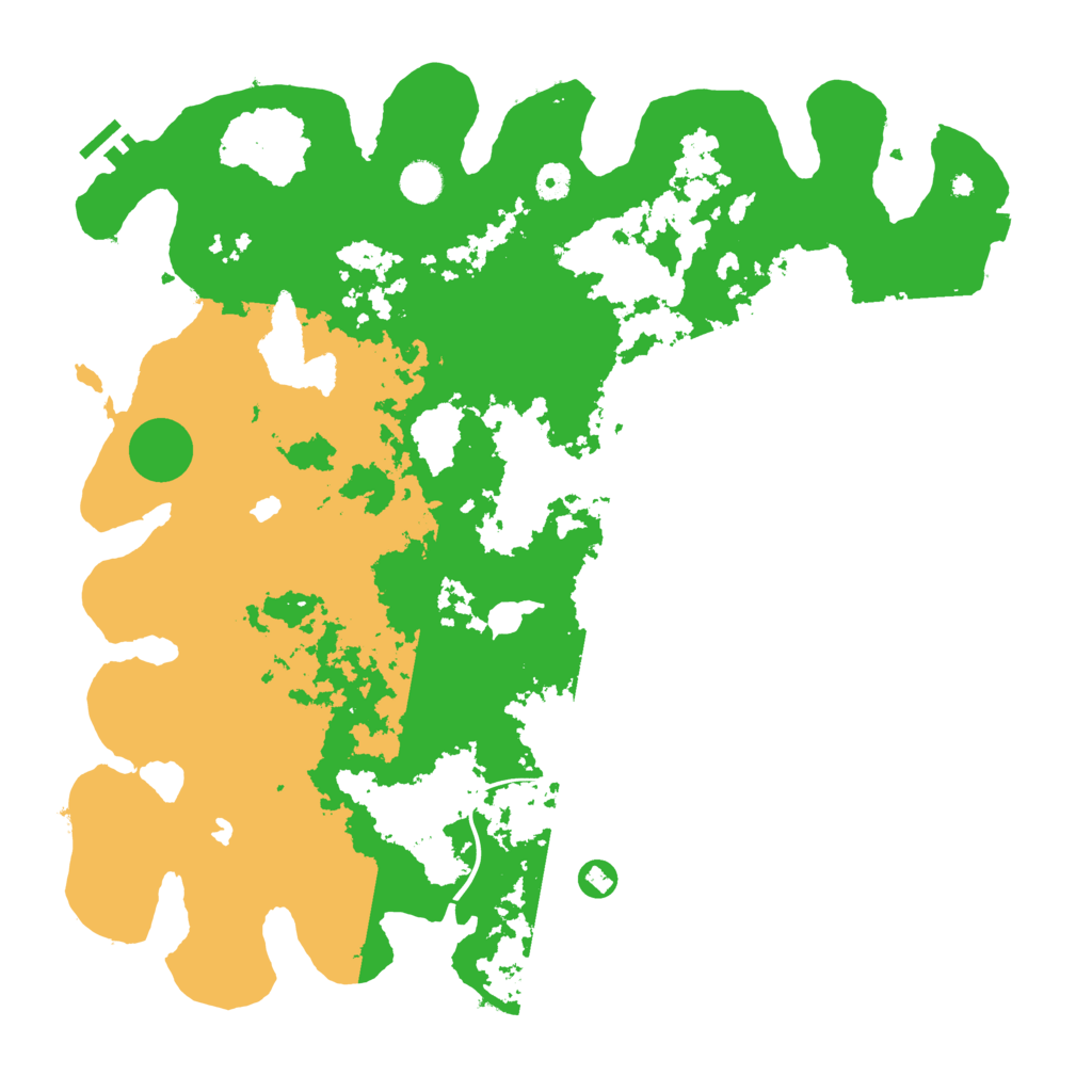 Biome Rust Map: Procedural Map, Size: 4500, Seed: 33472751