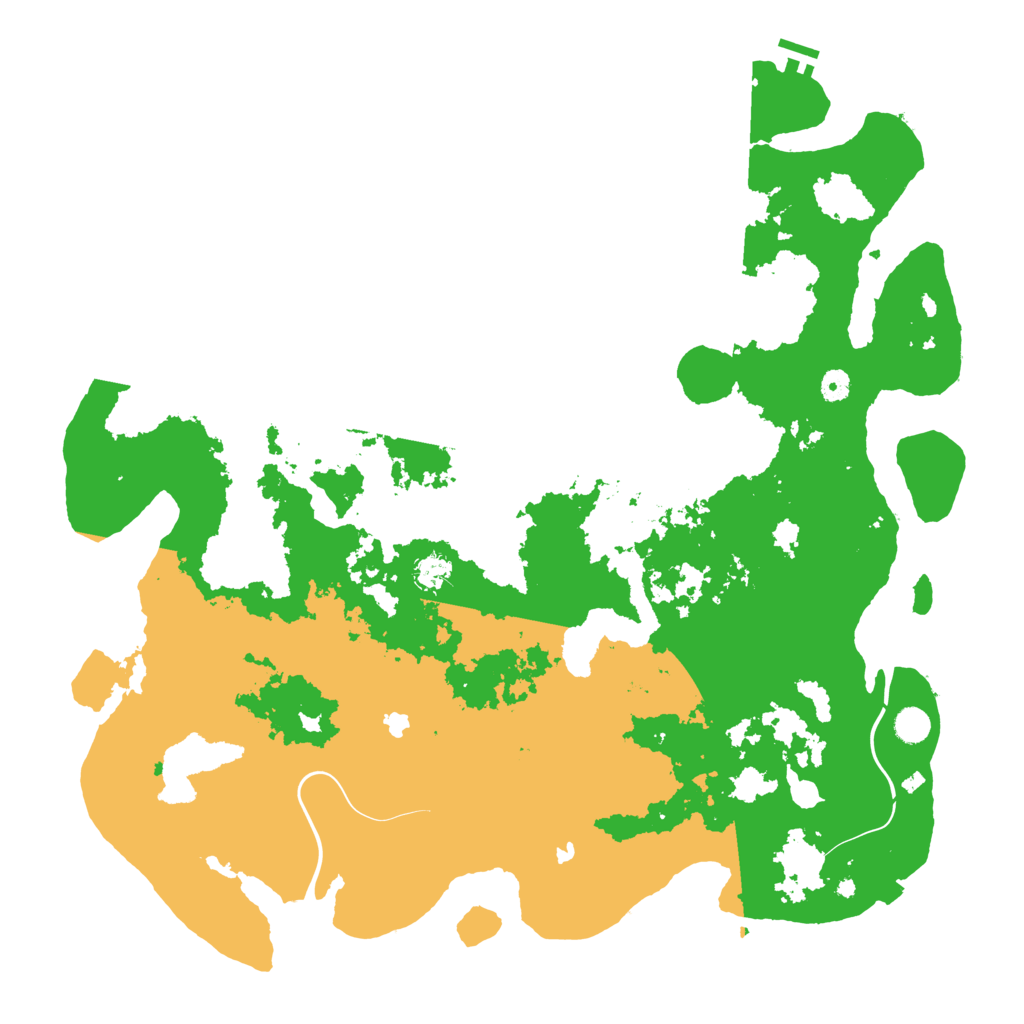 Biome Rust Map: Procedural Map, Size: 5000, Seed: 507967867