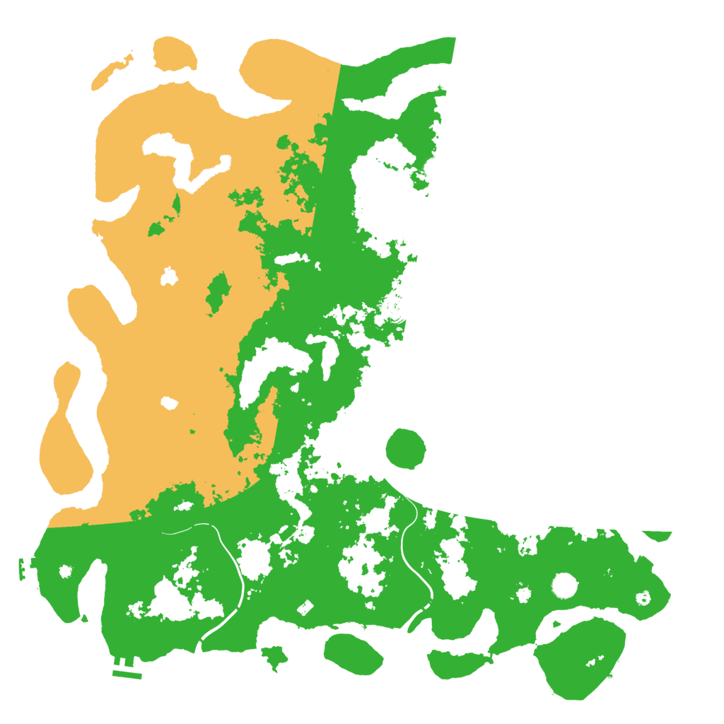 Biome Rust Map: Procedural Map, Size: 5000, Seed: 9274656