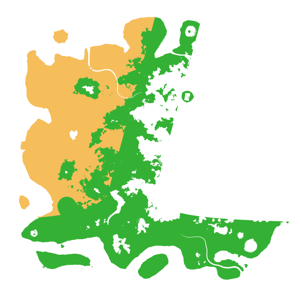 Biome Rust Map: Procedural Map, Size: 4250, Seed: 37488629