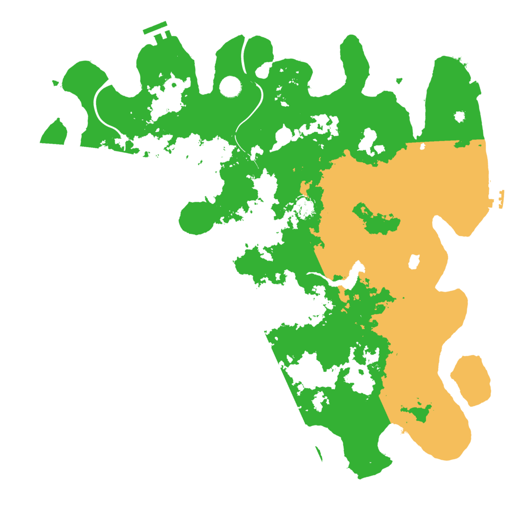 Biome Rust Map: Procedural Map, Size: 4250, Seed: 1853010307