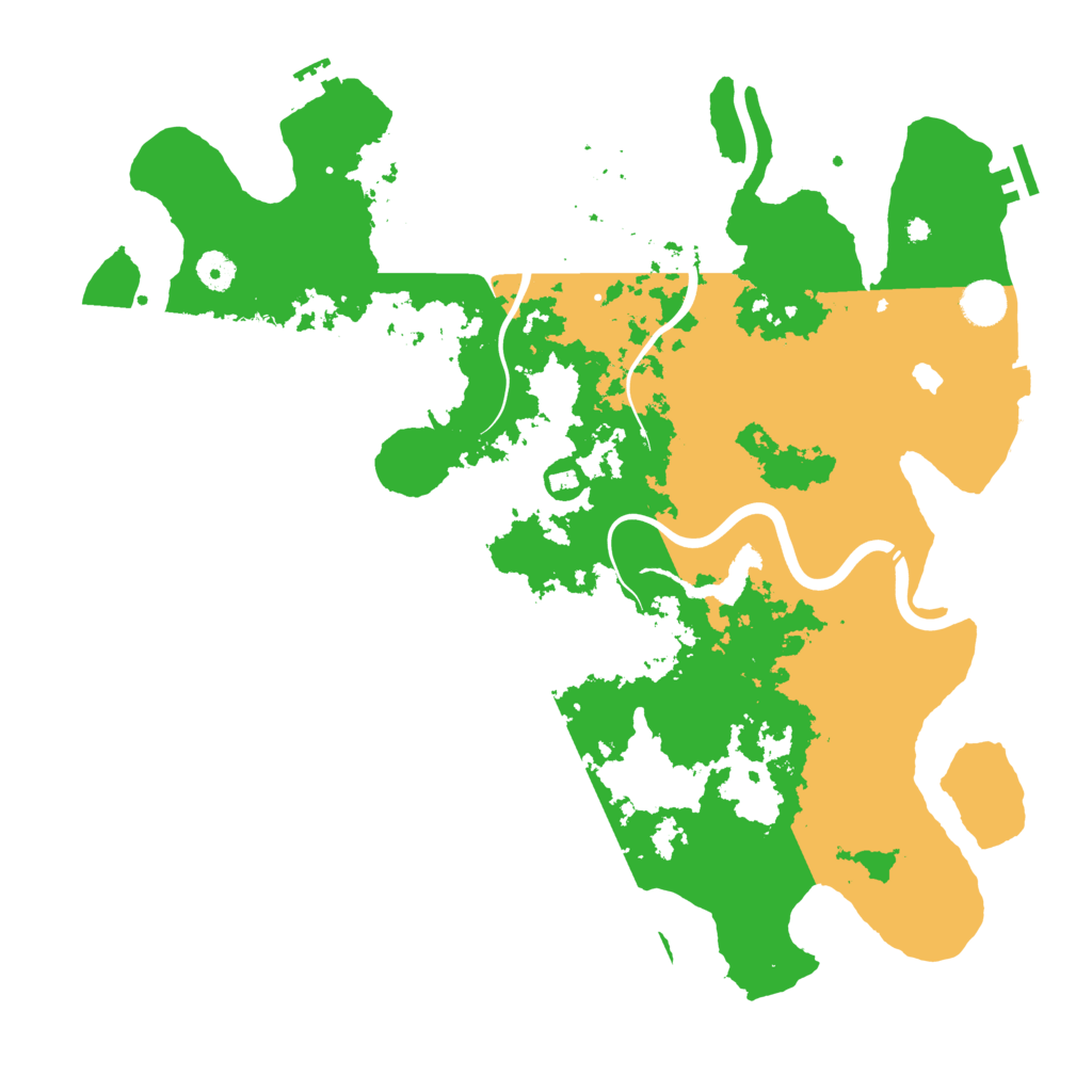 Biome Rust Map: Procedural Map, Size: 4250, Seed: 1853010307