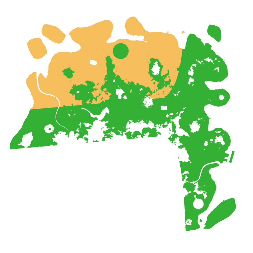 Biome Rust Map: Procedural Map, Size: 4250, Seed: 854162962