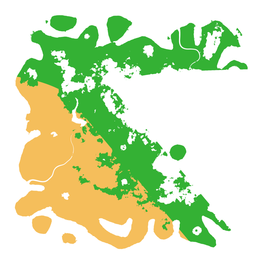 Biome Rust Map: Procedural Map, Size: 4500, Seed: 45087836