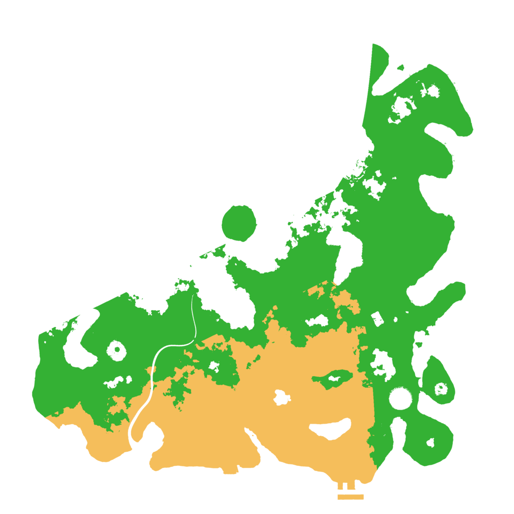 Biome Rust Map: Procedural Map, Size: 4000, Seed: 1664321183