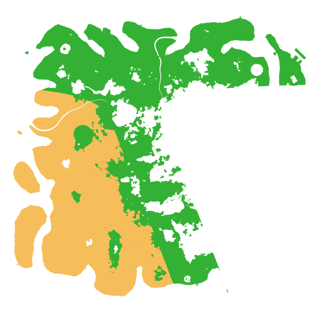 Biome Rust Map: Procedural Map, Size: 4700, Seed: 838766187