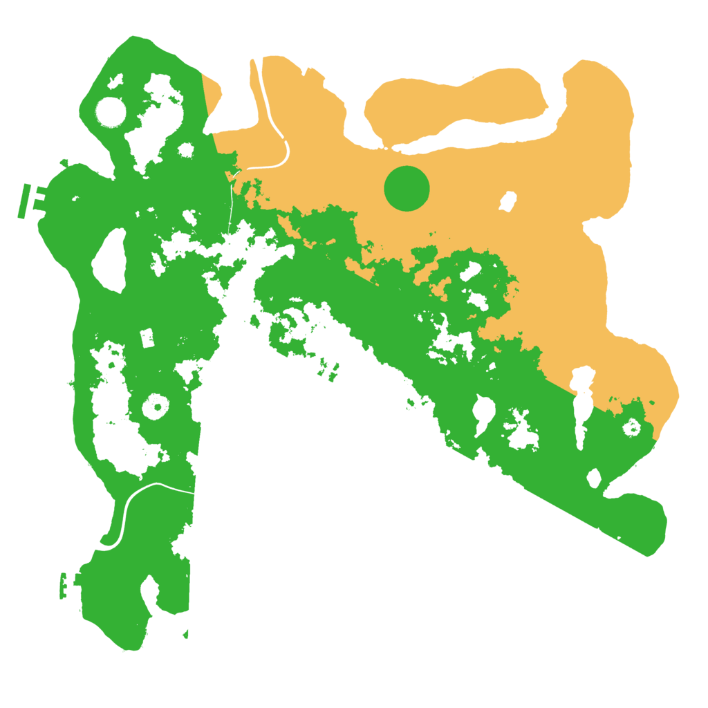 Biome Rust Map: Procedural Map, Size: 4100, Seed: 1584128490