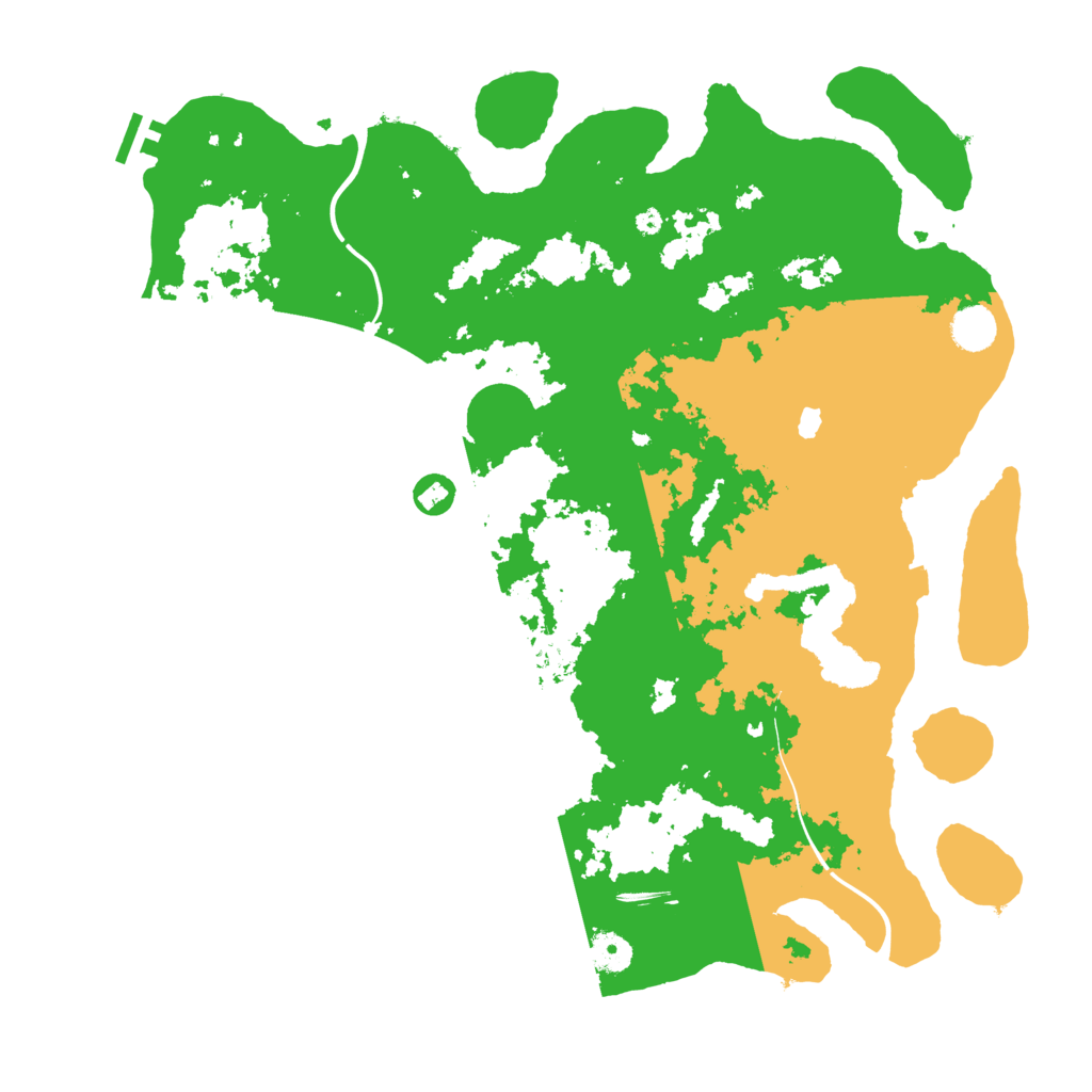 Biome Rust Map: Procedural Map, Size: 4250, Seed: 1880336809