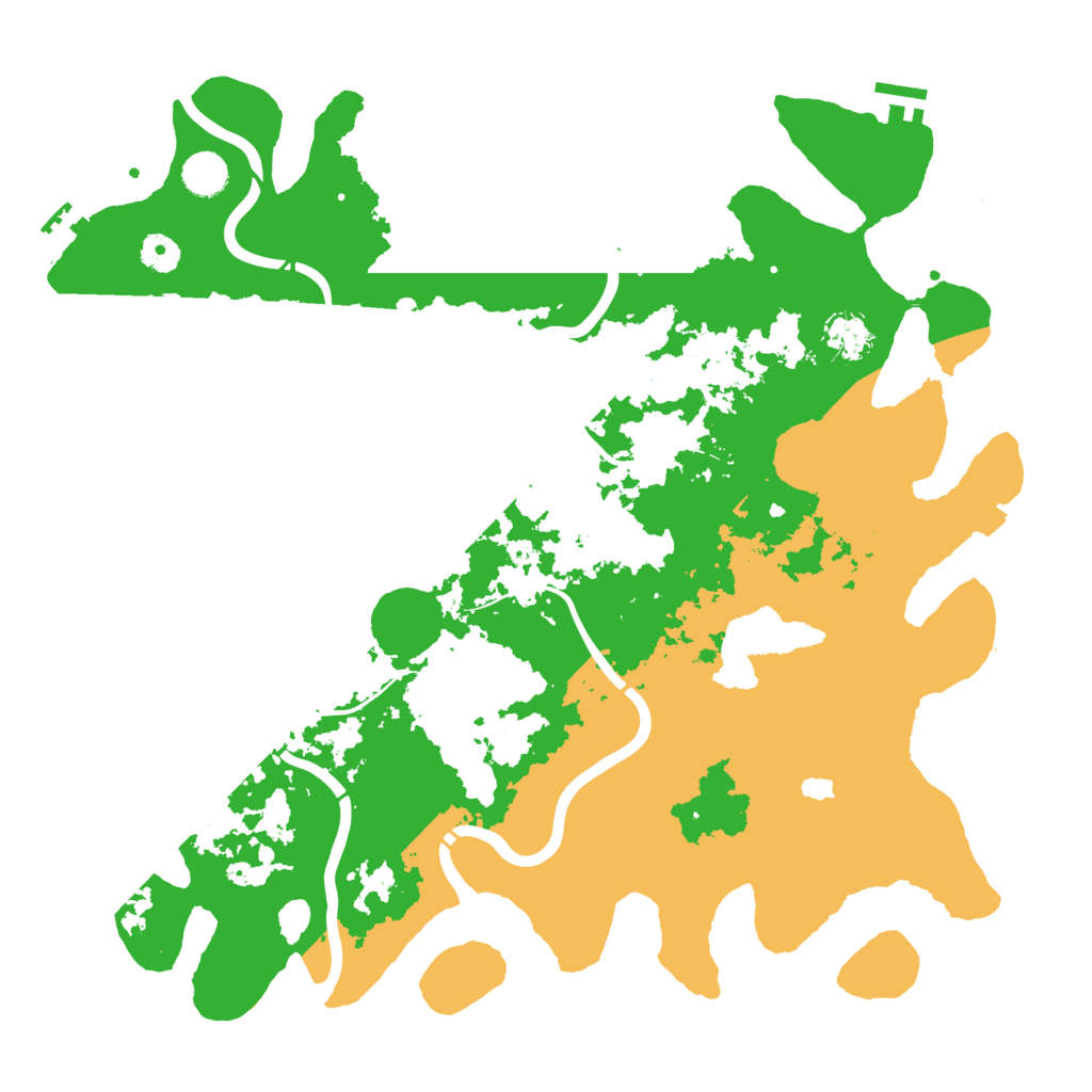 Biome Rust Map: Procedural Map, Size: 4250, Seed: 1431940046