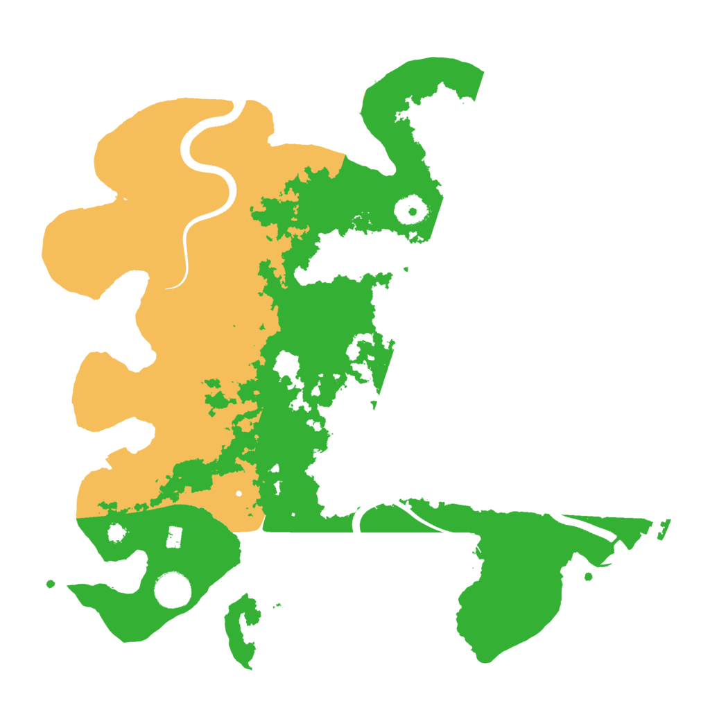 Biome Rust Map: Procedural Map, Size: 3500, Seed: 1020453577