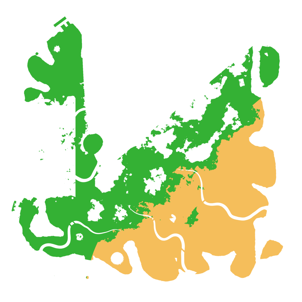 Biome Rust Map: Procedural Map, Size: 4250, Seed: 2004073079