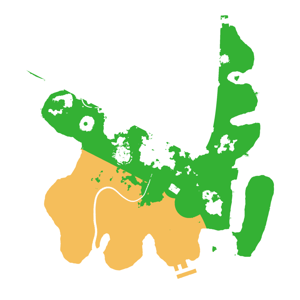 Biome Rust Map: Procedural Map, Size: 3000, Seed: 1100469461