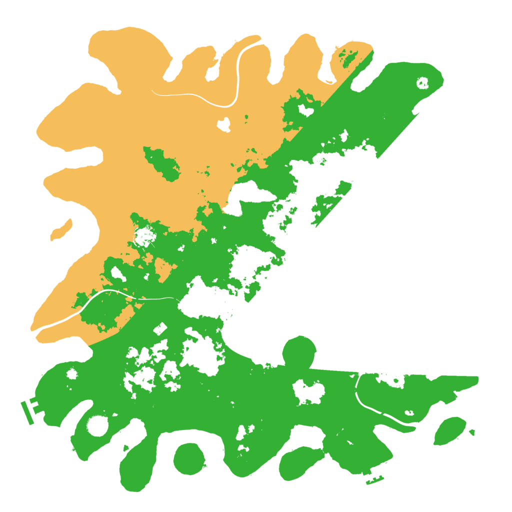 Biome Rust Map: Procedural Map, Size: 4250, Seed: 1014290088