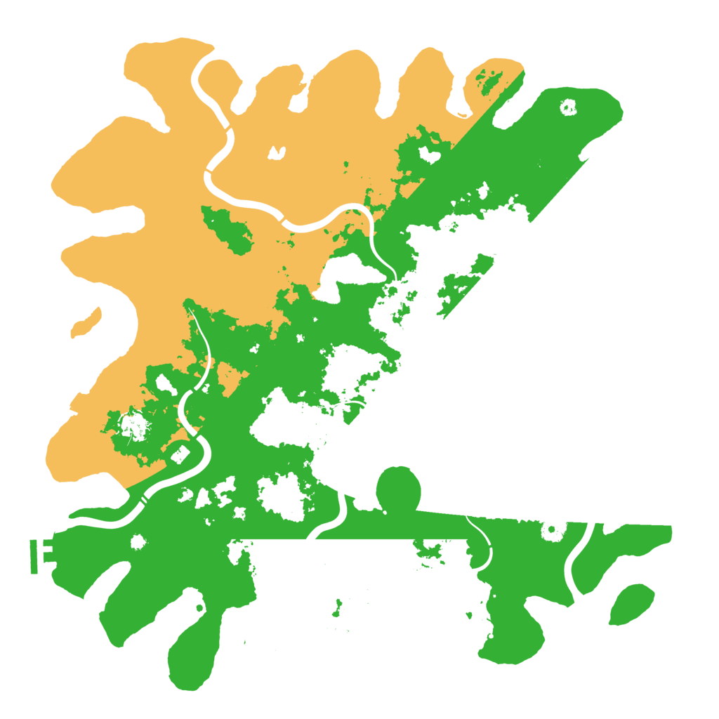 Biome Rust Map: Procedural Map, Size: 4250, Seed: 1014290088