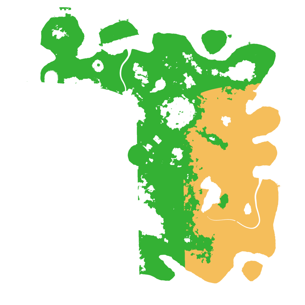 Biome Rust Map: Procedural Map, Size: 4000, Seed: 150779135