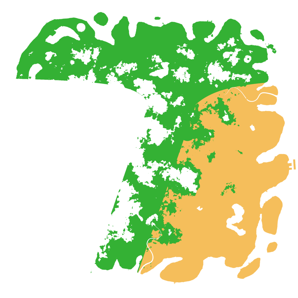 Biome Rust Map: Procedural Map, Size: 6000, Seed: 1698971033