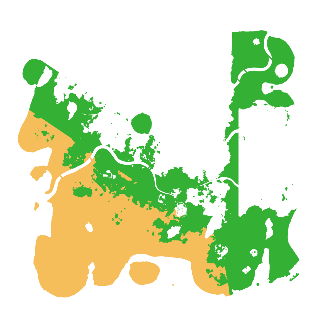 Biome Rust Map: Procedural Map, Size: 4250, Seed: 744551401