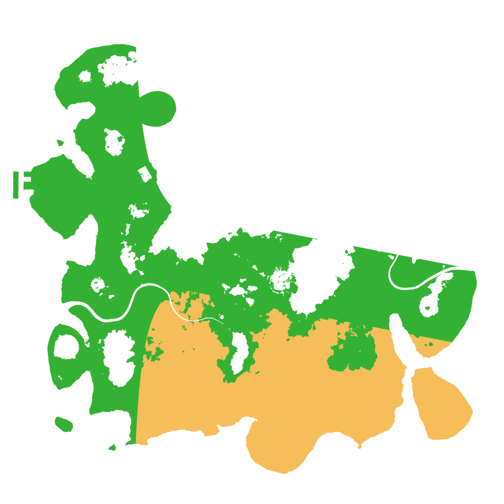 Biome Rust Map: Procedural Map, Size: 3750, Seed: 1676518384