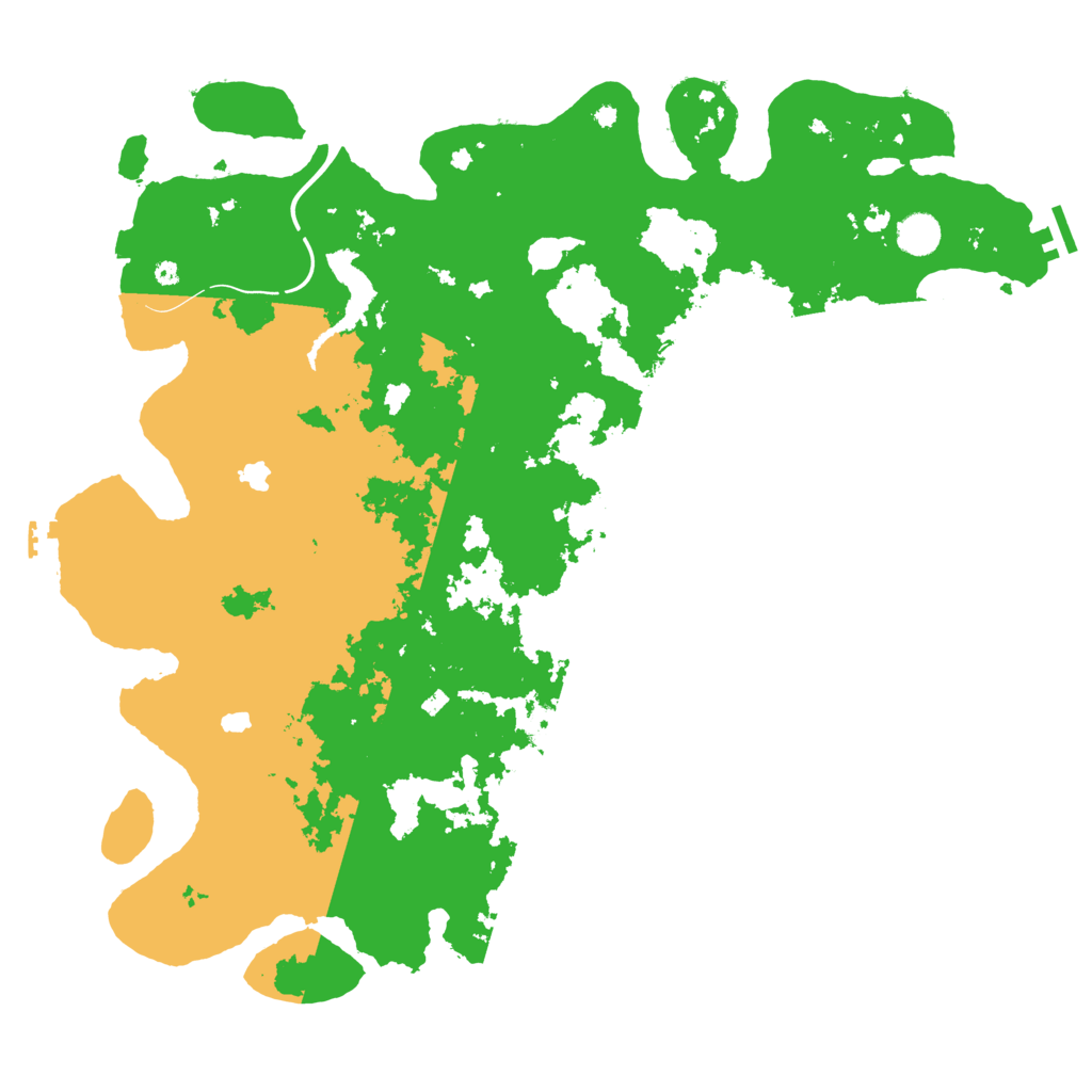 Biome Rust Map: Procedural Map, Size: 4500, Seed: 2092423851