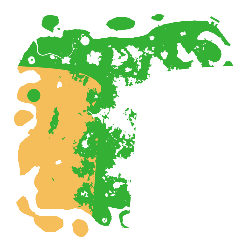 Biome Rust Map: Procedural Map, Size: 5000, Seed: 1924215903