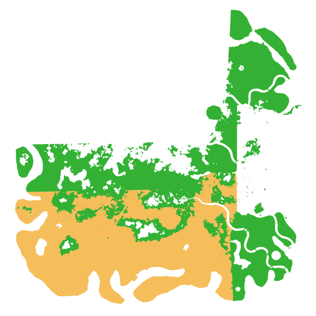 Biome Rust Map: Procedural Map, Size: 6000, Seed: 461934686