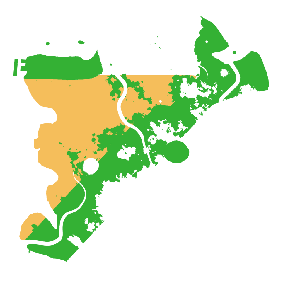 Biome Rust Map: Procedural Map, Size: 3500, Seed: 1675620997