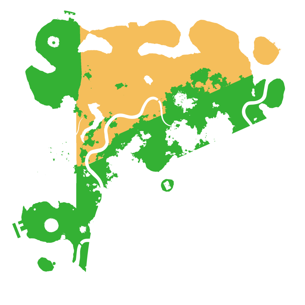 Biome Rust Map: Procedural Map, Size: 4000, Seed: 1417118756