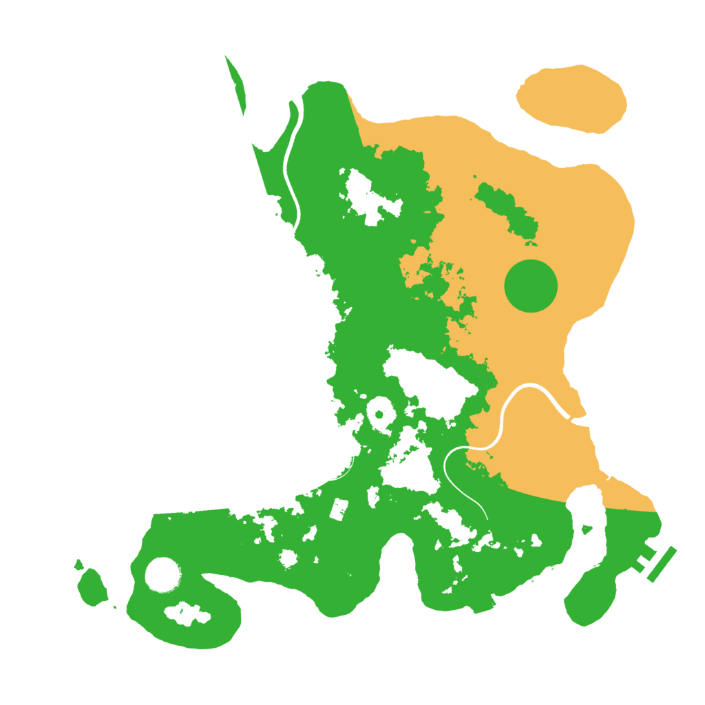 Biome Rust Map: Procedural Map, Size: 3500, Seed: 902943449