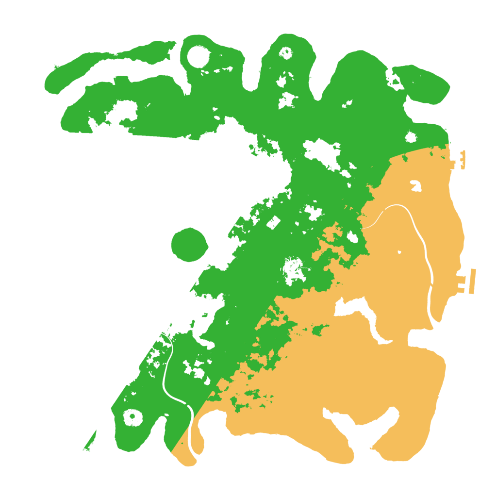 Biome Rust Map: Procedural Map, Size: 4000, Seed: 1416485154