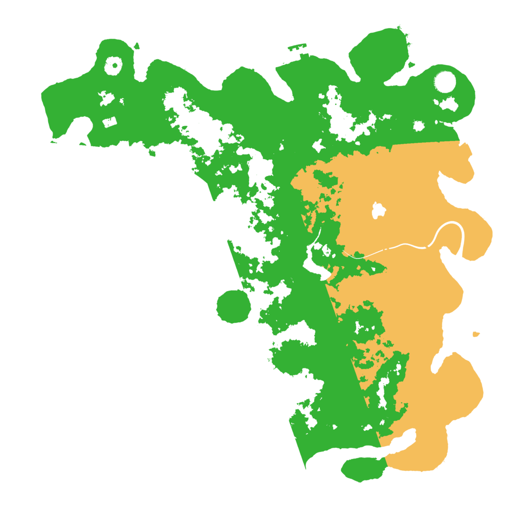 Biome Rust Map: Procedural Map, Size: 4250, Seed: 760622202