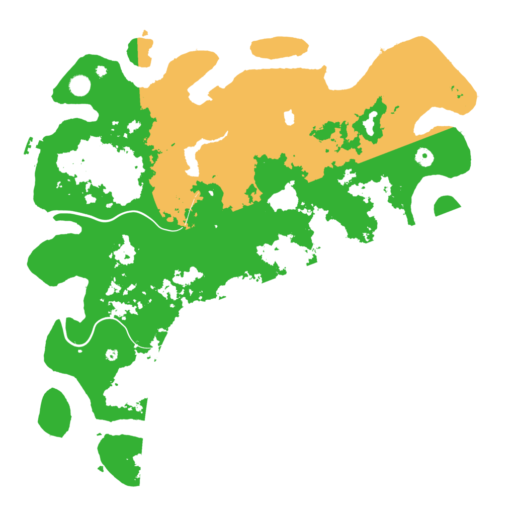 Biome Rust Map: Procedural Map, Size: 4250, Seed: 897419685