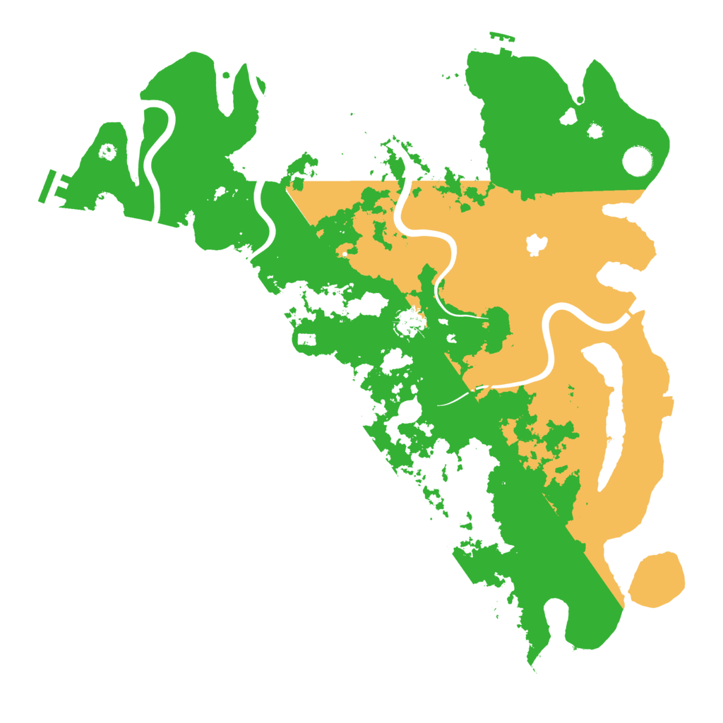 Biome Rust Map: Procedural Map, Size: 4250, Seed: 529948022