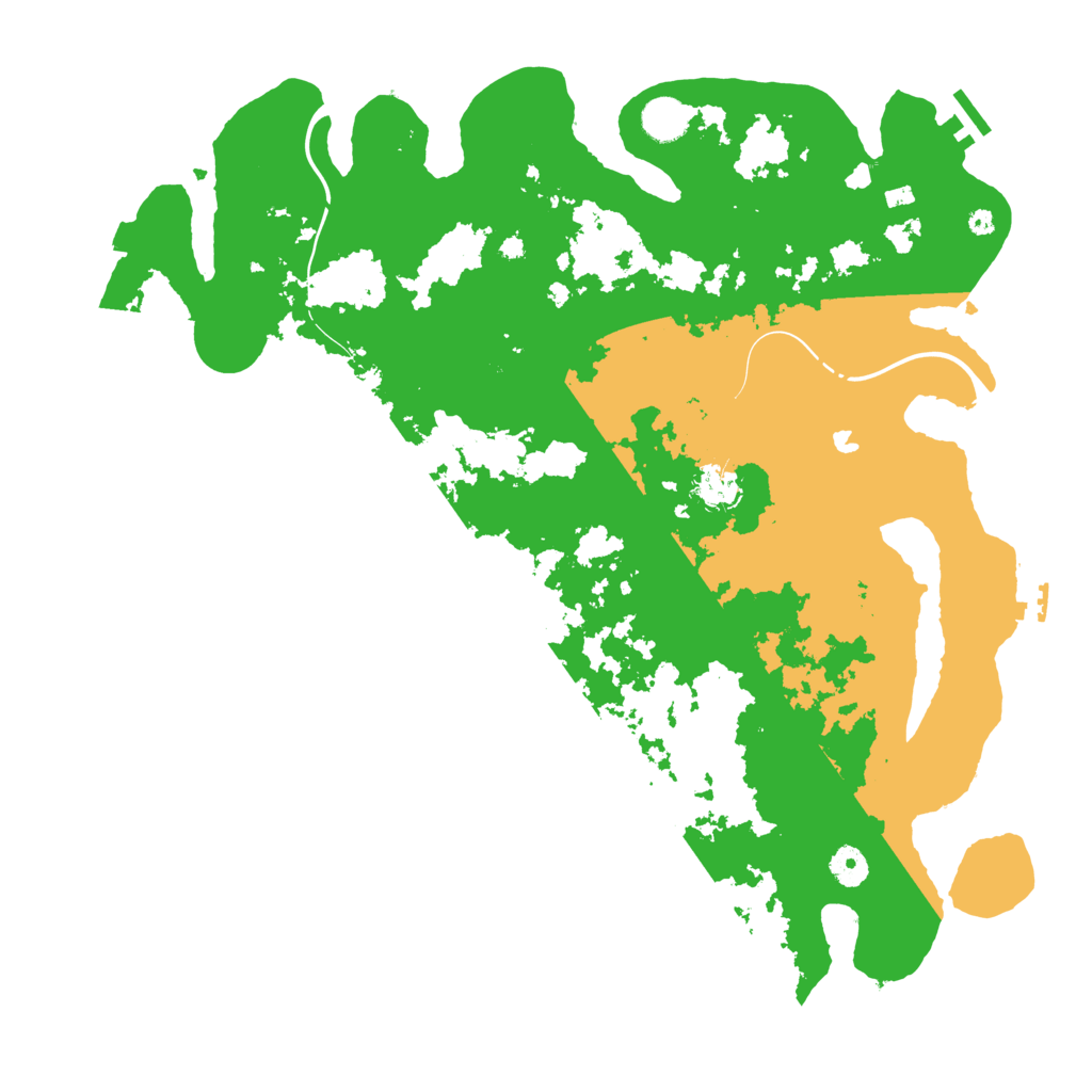 Biome Rust Map: Procedural Map, Size: 4250, Seed: 529948022